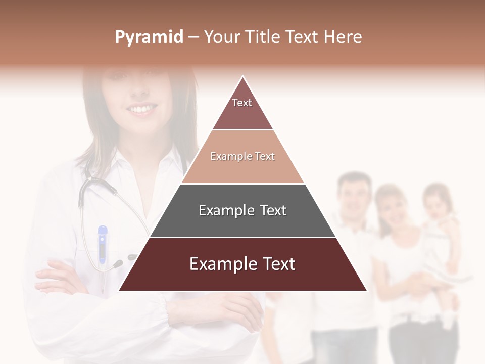 Mother Clinical Stethoscope PowerPoint Template