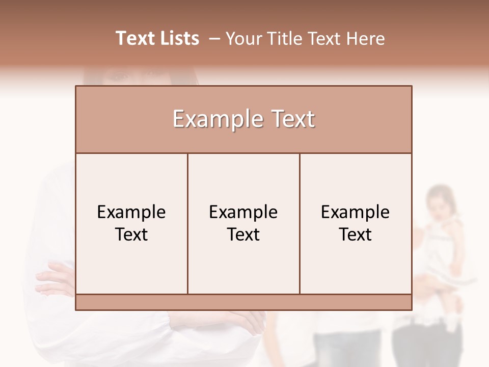 Mother Clinical Stethoscope PowerPoint Template