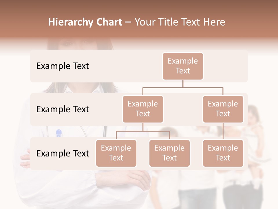 Mother Clinical Stethoscope PowerPoint Template