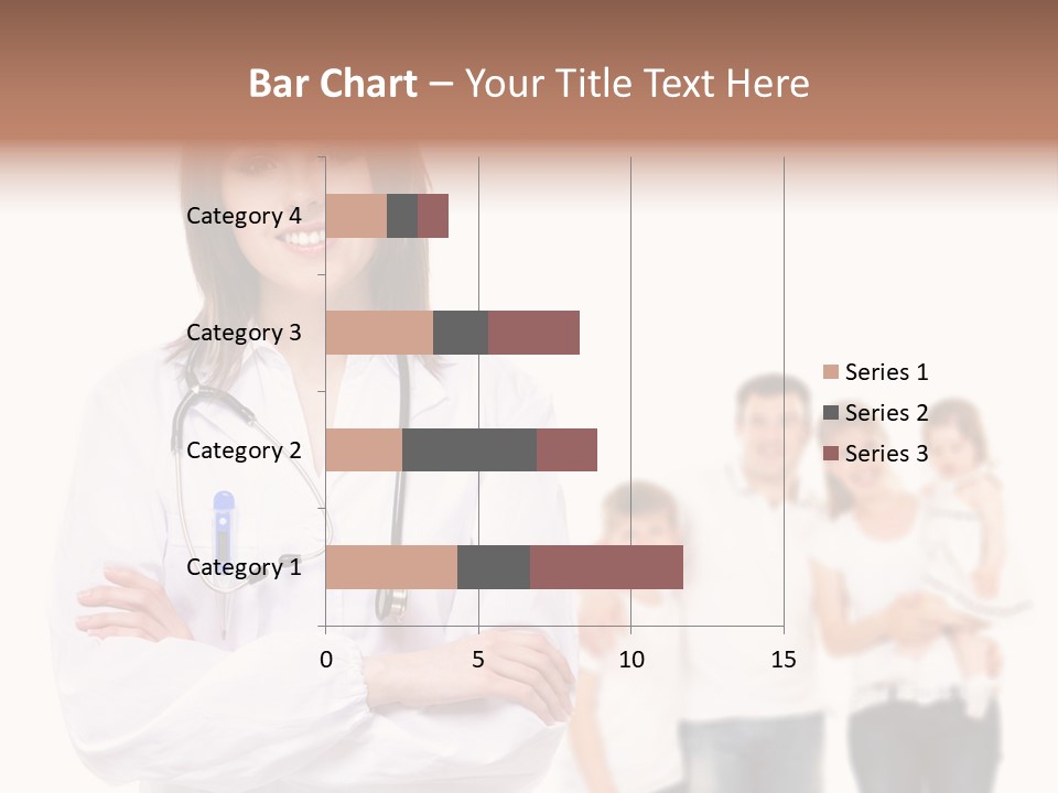 Mother Clinical Stethoscope PowerPoint Template