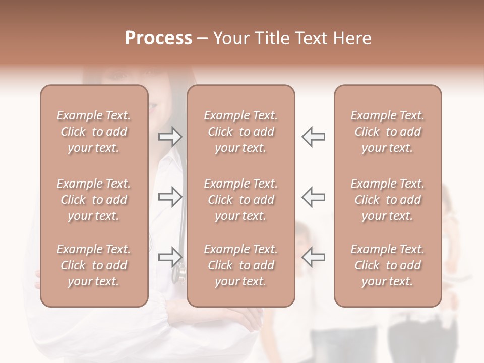 Mother Clinical Stethoscope PowerPoint Template