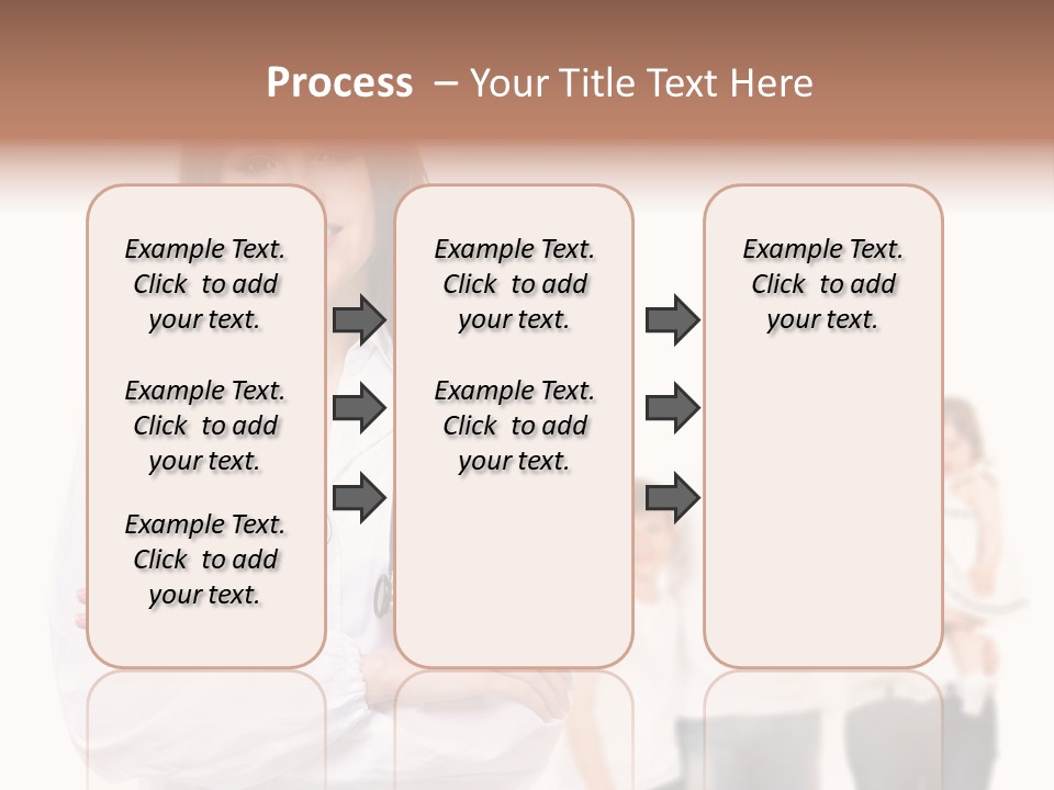 Mother Clinical Stethoscope PowerPoint Template