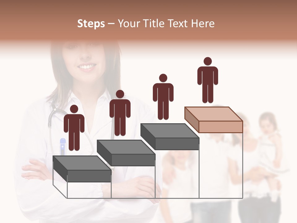 Mother Clinical Stethoscope PowerPoint Template