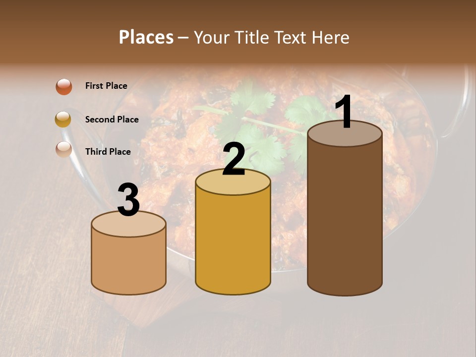 Stainless Hot Curry PowerPoint Template