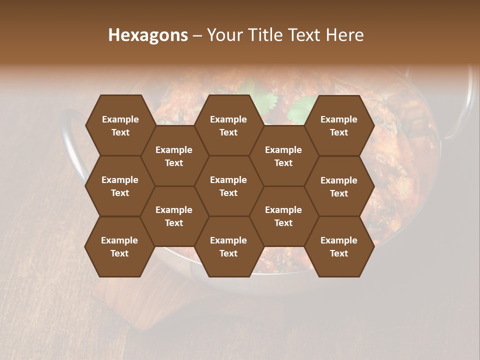 Stainless Hot Curry PowerPoint Template