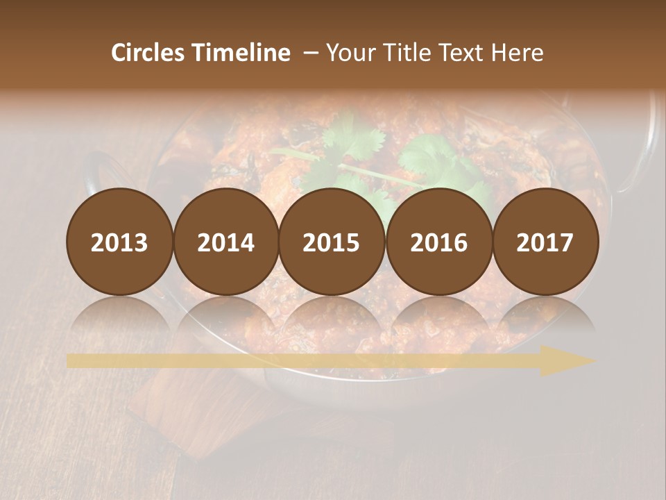 Stainless Hot Curry PowerPoint Template