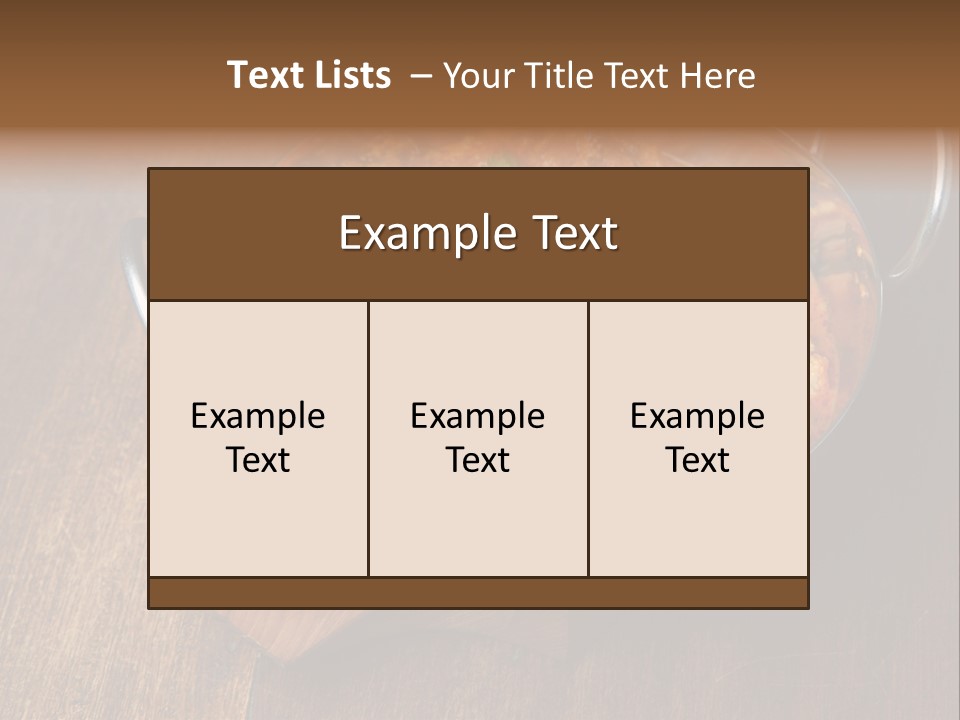 Stainless Hot Curry PowerPoint Template
