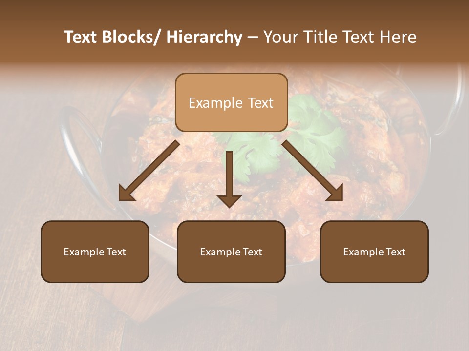 Stainless Hot Curry PowerPoint Template
