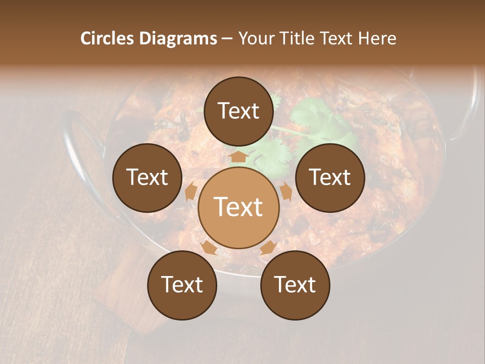 Stainless Hot Curry PowerPoint Template