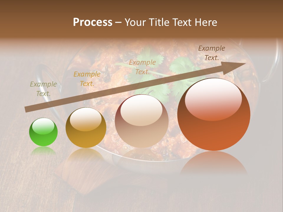 Stainless Hot Curry PowerPoint Template