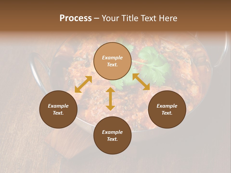 Stainless Hot Curry PowerPoint Template