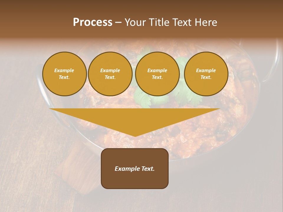 Stainless Hot Curry PowerPoint Template