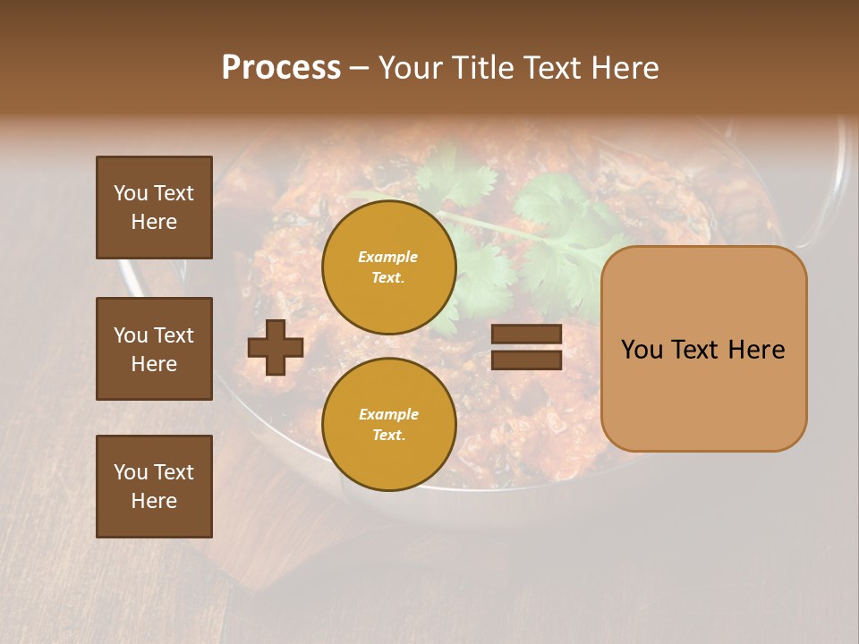Stainless Hot Curry PowerPoint Template
