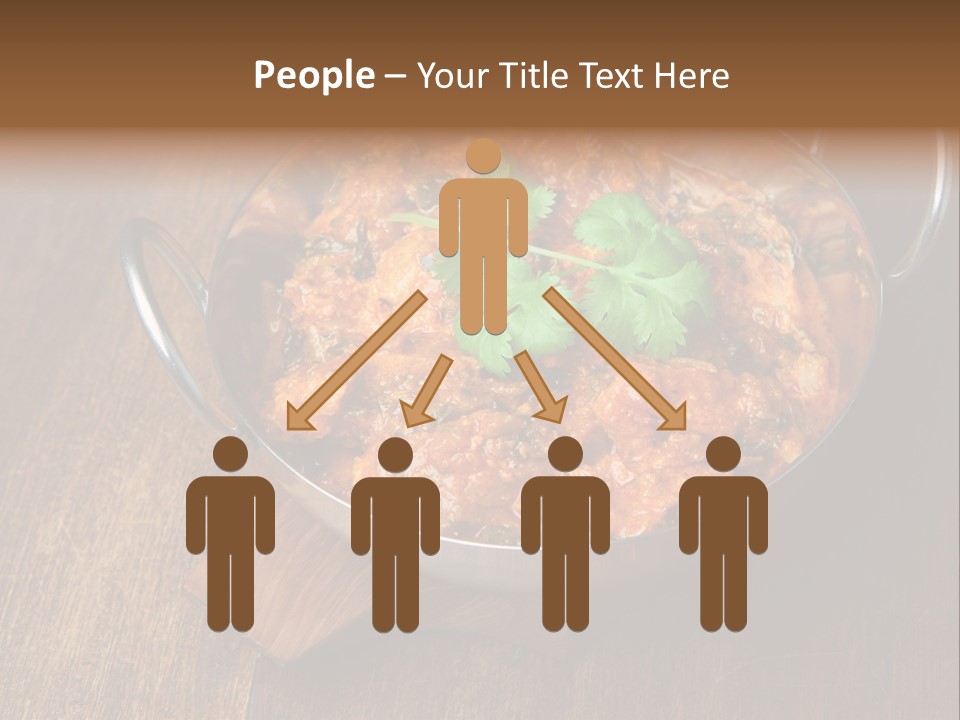 Stainless Hot Curry PowerPoint Template