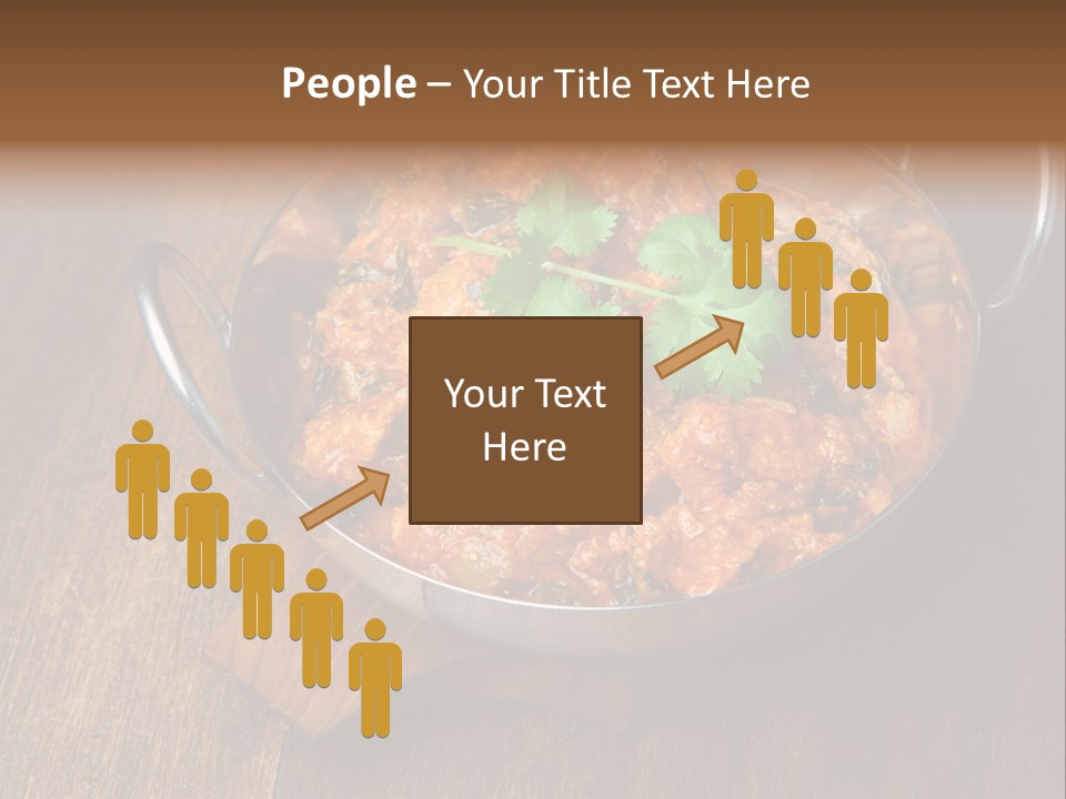 Stainless Hot Curry PowerPoint Template