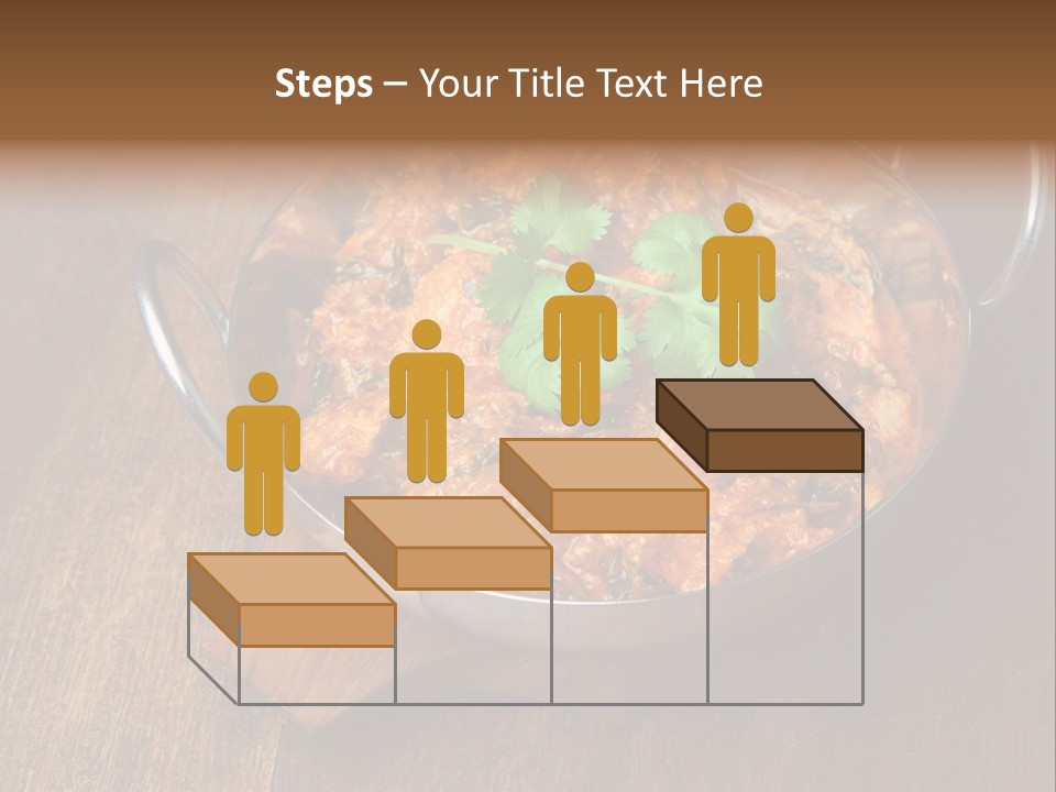 Stainless Hot Curry PowerPoint Template