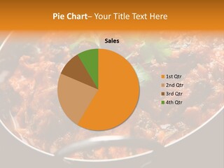 Indian Garnished Dish PowerPoint Template