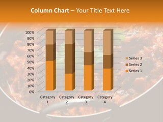 Indian Garnished Dish PowerPoint Template