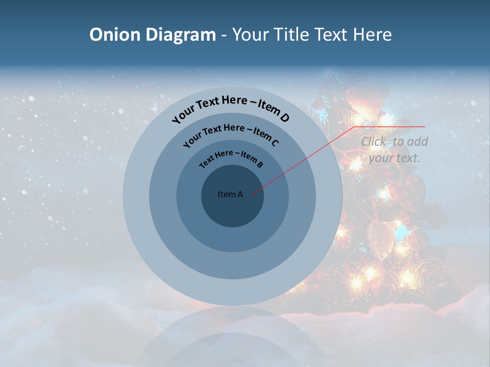 Blue Dark December PowerPoint Template