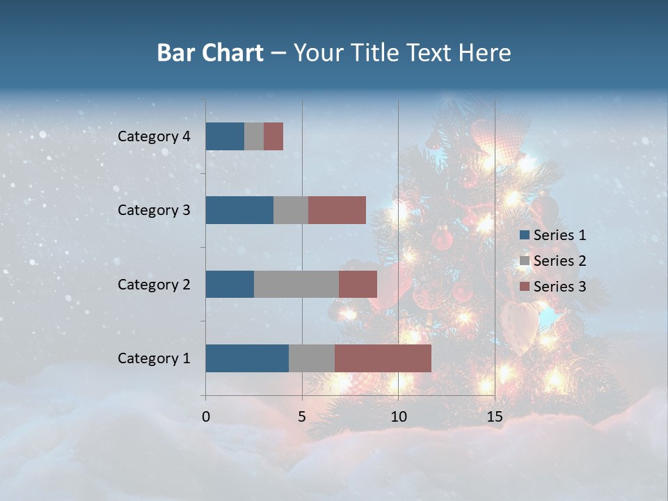 Blue Dark December PowerPoint Template