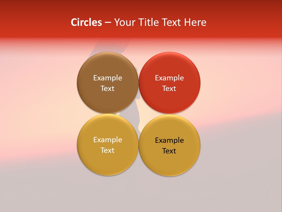 Victory Skyline Sky PowerPoint Template