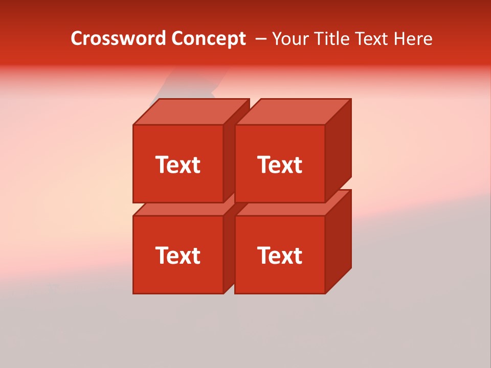 Victory Skyline Sky PowerPoint Template