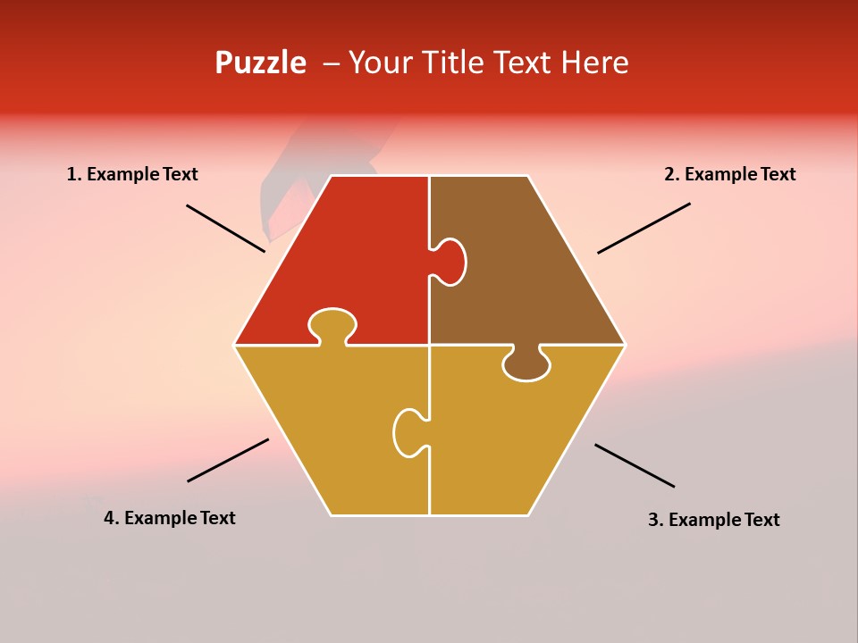 Victory Skyline Sky PowerPoint Template