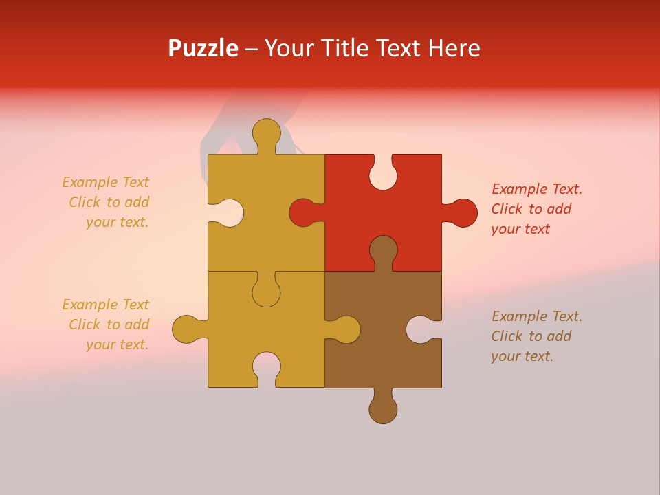 Victory Skyline Sky PowerPoint Template