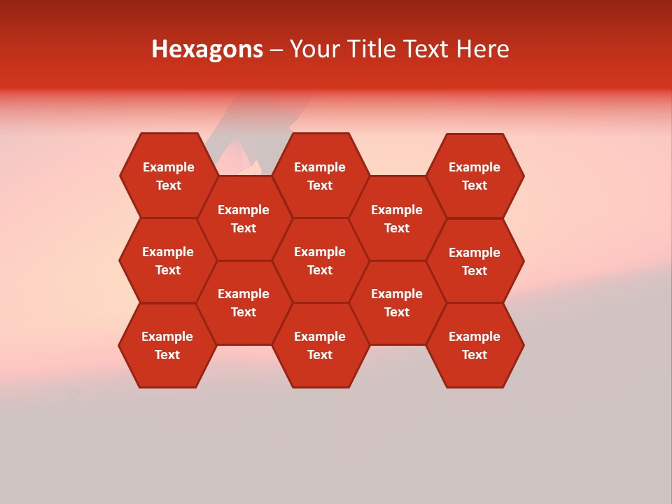 Victory Skyline Sky PowerPoint Template