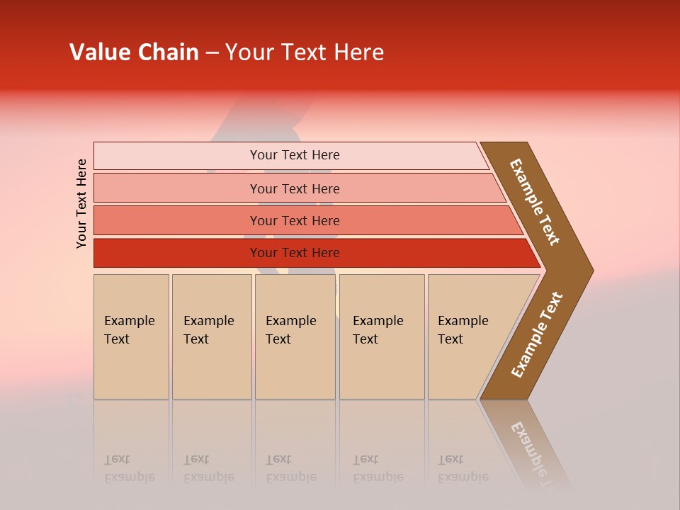Victory Skyline Sky PowerPoint Template