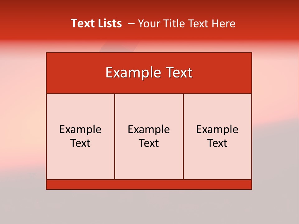 Victory Skyline Sky PowerPoint Template