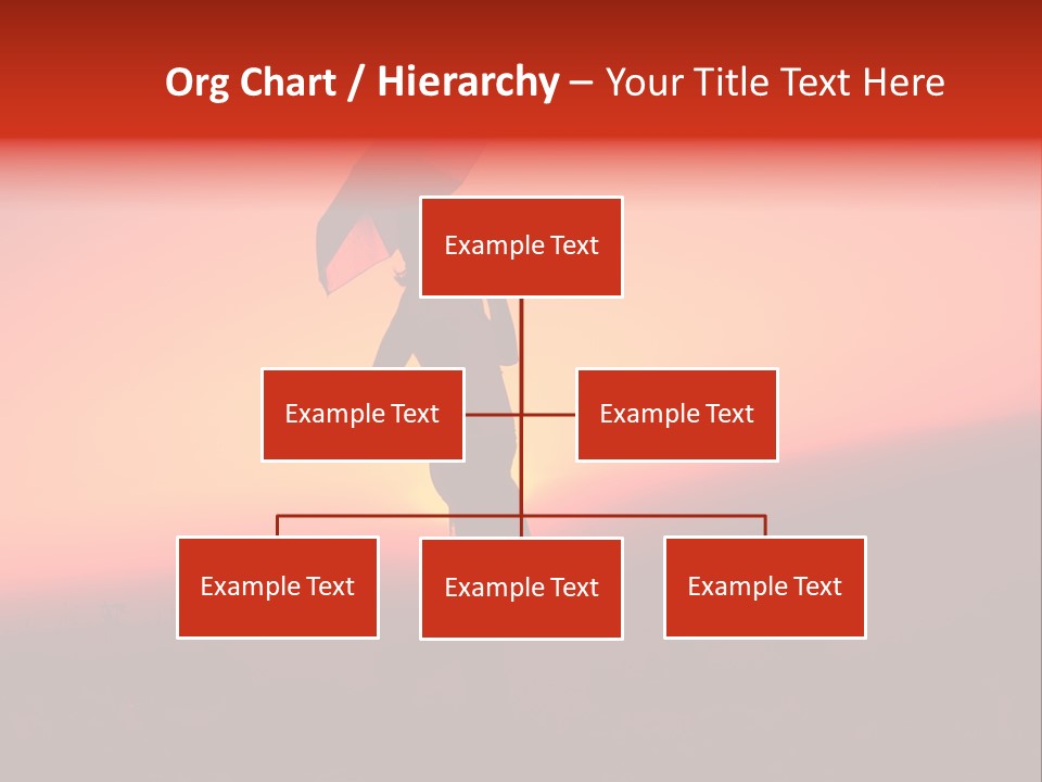 Victory Skyline Sky PowerPoint Template