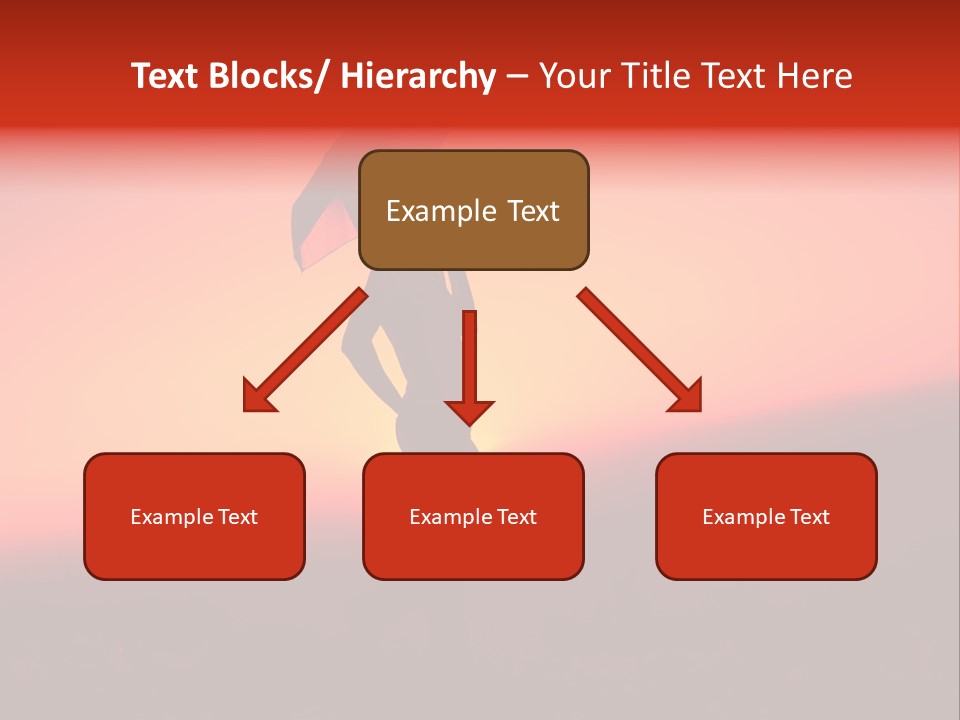 Victory Skyline Sky PowerPoint Template