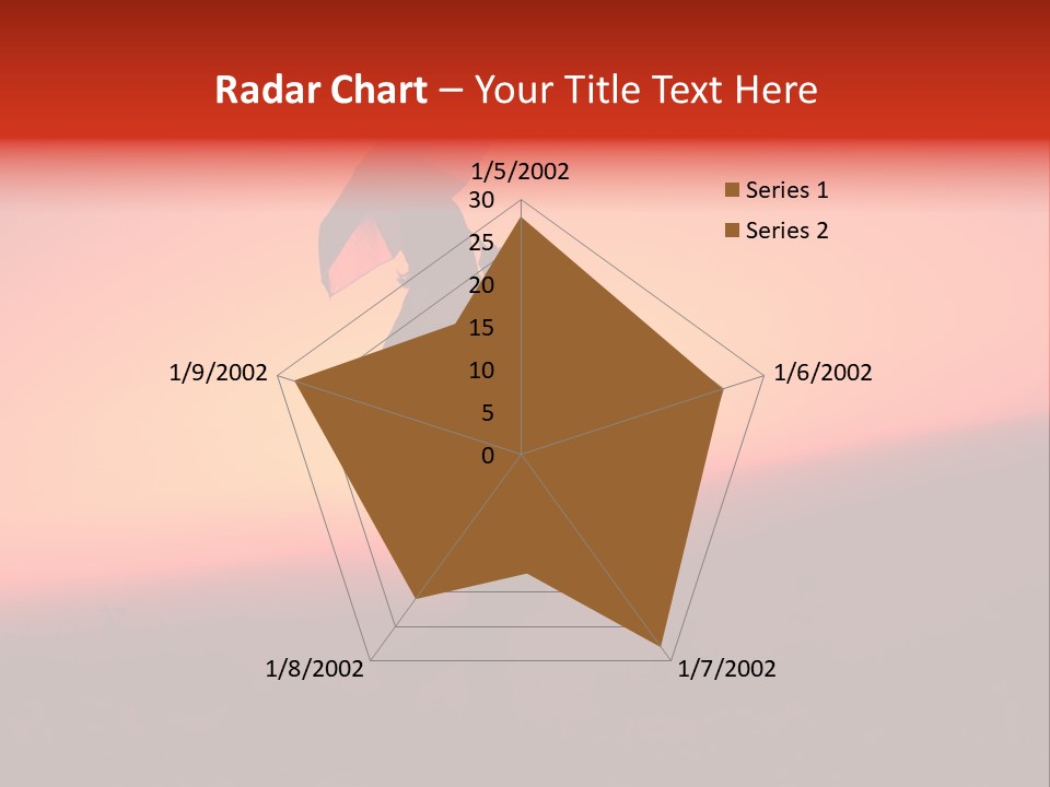 Victory Skyline Sky PowerPoint Template
