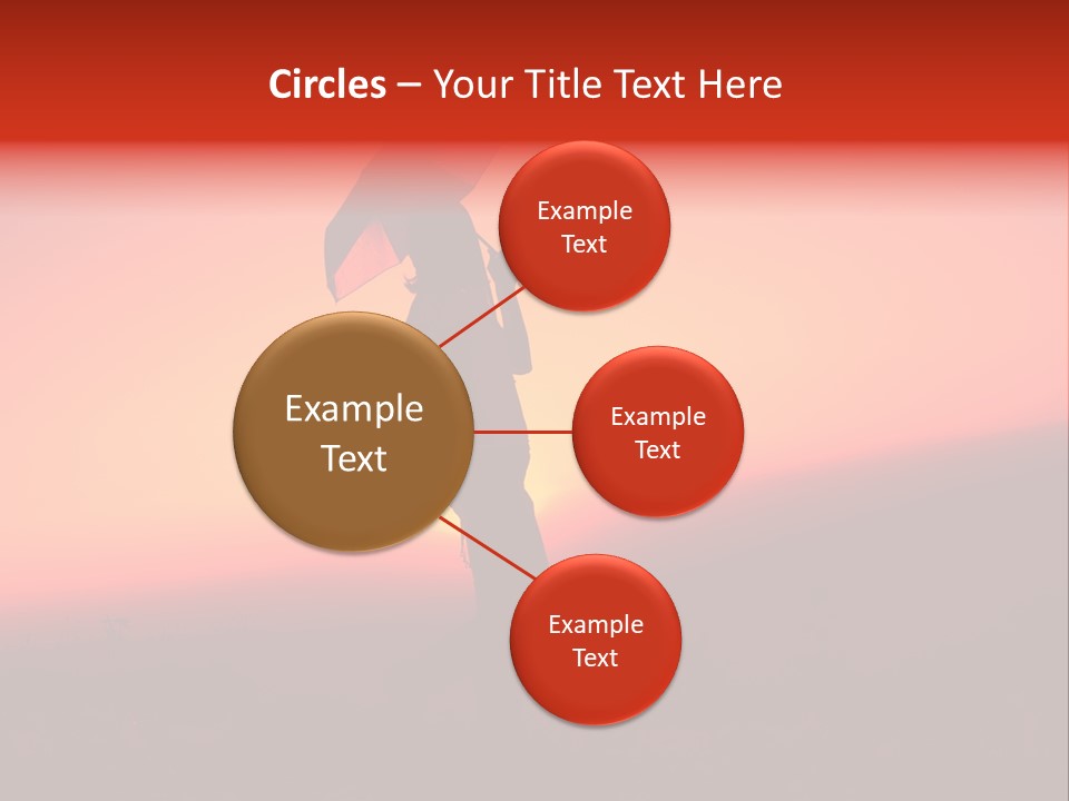 Victory Skyline Sky PowerPoint Template