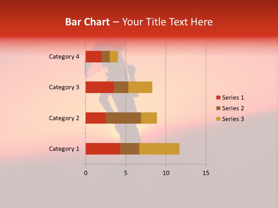 Victory Skyline Sky PowerPoint Template