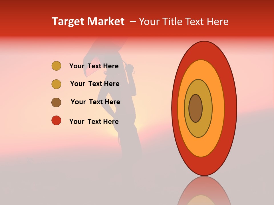 Victory Skyline Sky PowerPoint Template