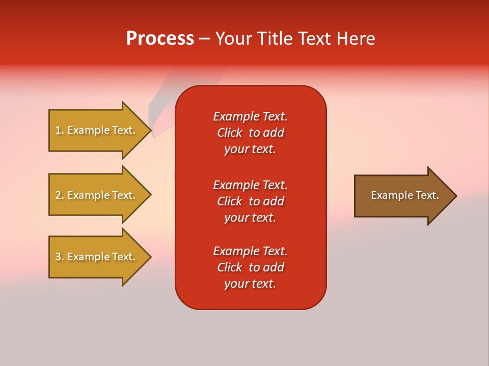 Victory Skyline Sky PowerPoint Template