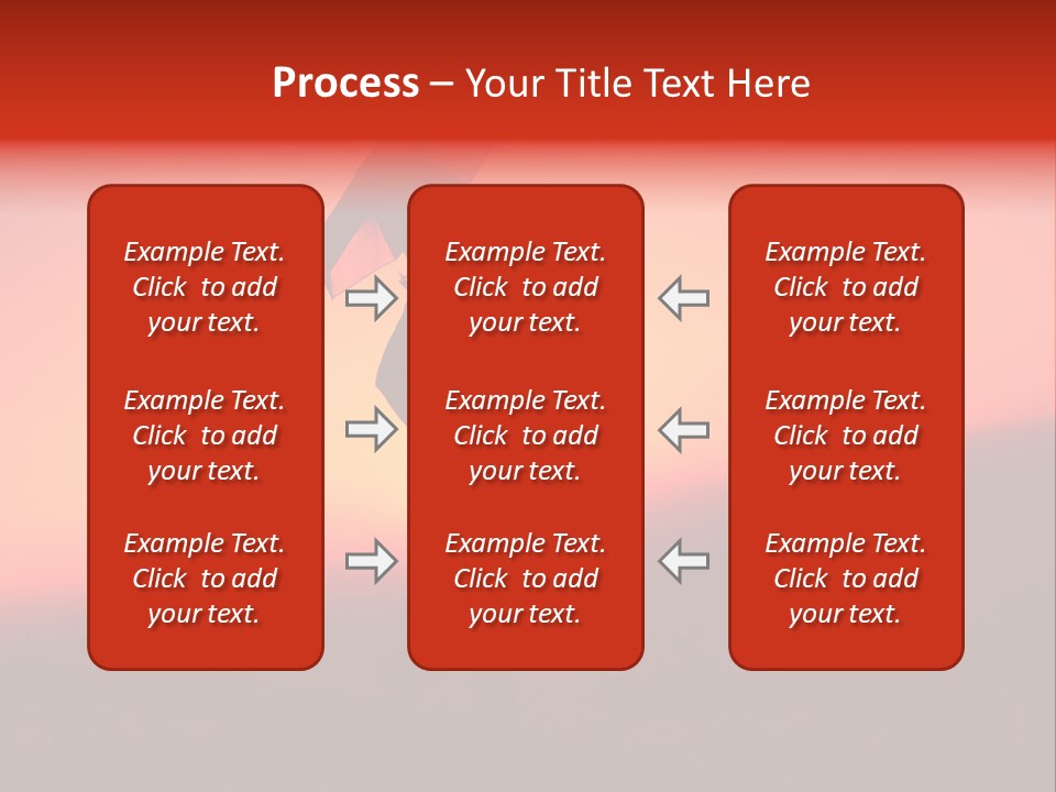 Victory Skyline Sky PowerPoint Template