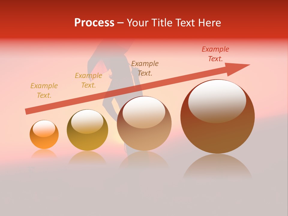 Victory Skyline Sky PowerPoint Template