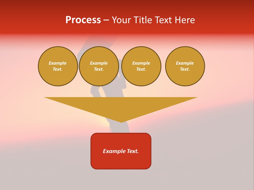 Victory Skyline Sky PowerPoint Template