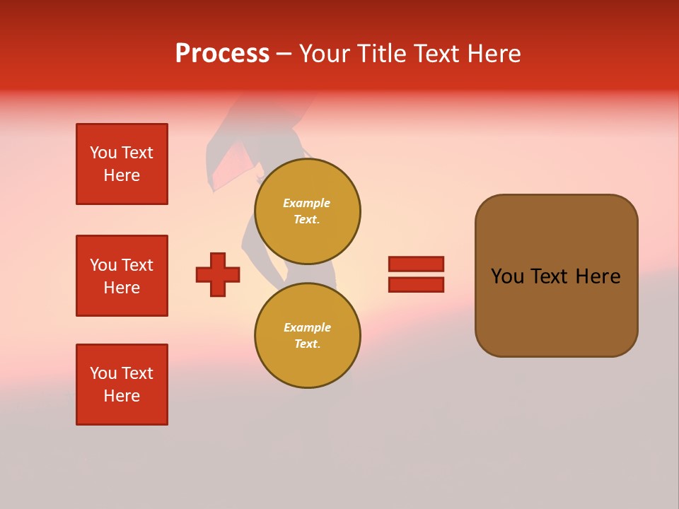 Victory Skyline Sky PowerPoint Template