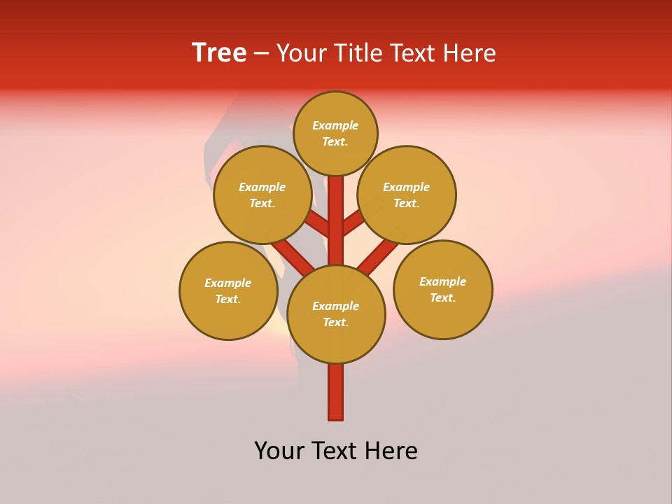 Victory Skyline Sky PowerPoint Template