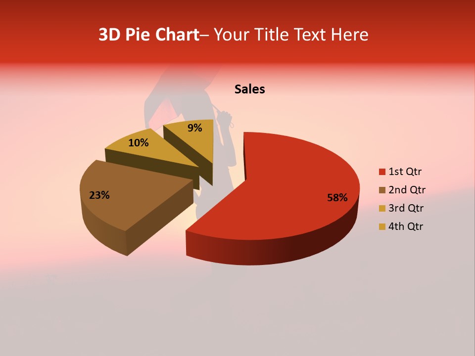 Victory Skyline Sky PowerPoint Template