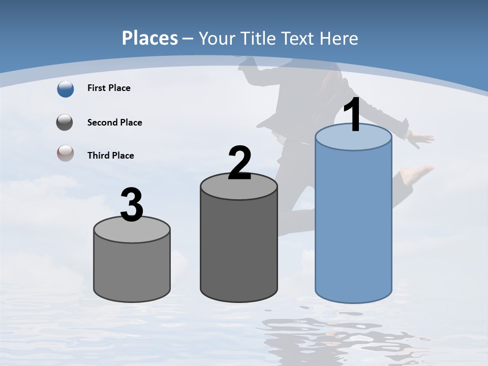Entrepreneur Active Enjoyment PowerPoint Template