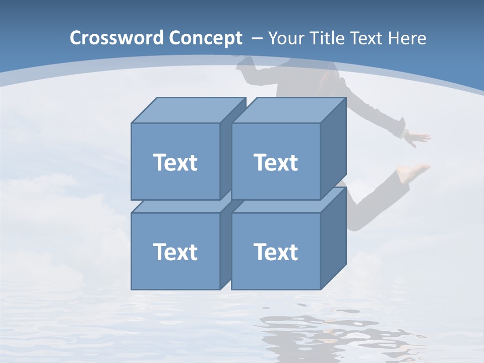 Entrepreneur Active Enjoyment PowerPoint Template