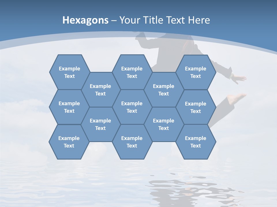 Entrepreneur Active Enjoyment PowerPoint Template
