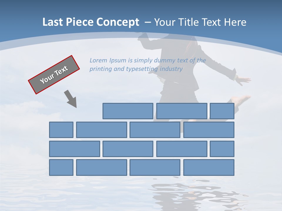 Entrepreneur Active Enjoyment PowerPoint Template