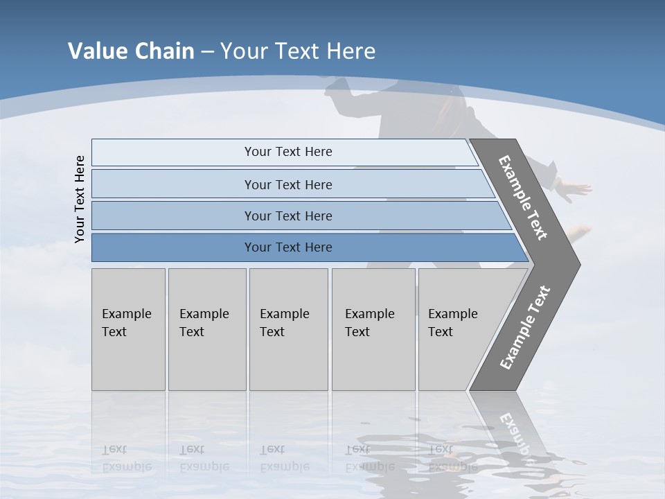 Entrepreneur Active Enjoyment PowerPoint Template