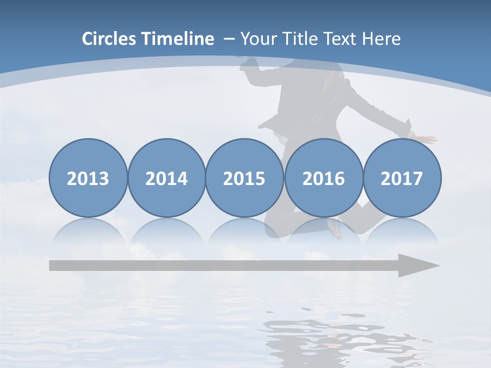 Entrepreneur Active Enjoyment PowerPoint Template